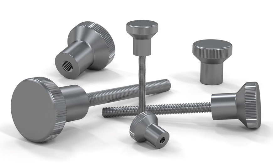 WDS launches low head knurled thumb screw to DIN standard